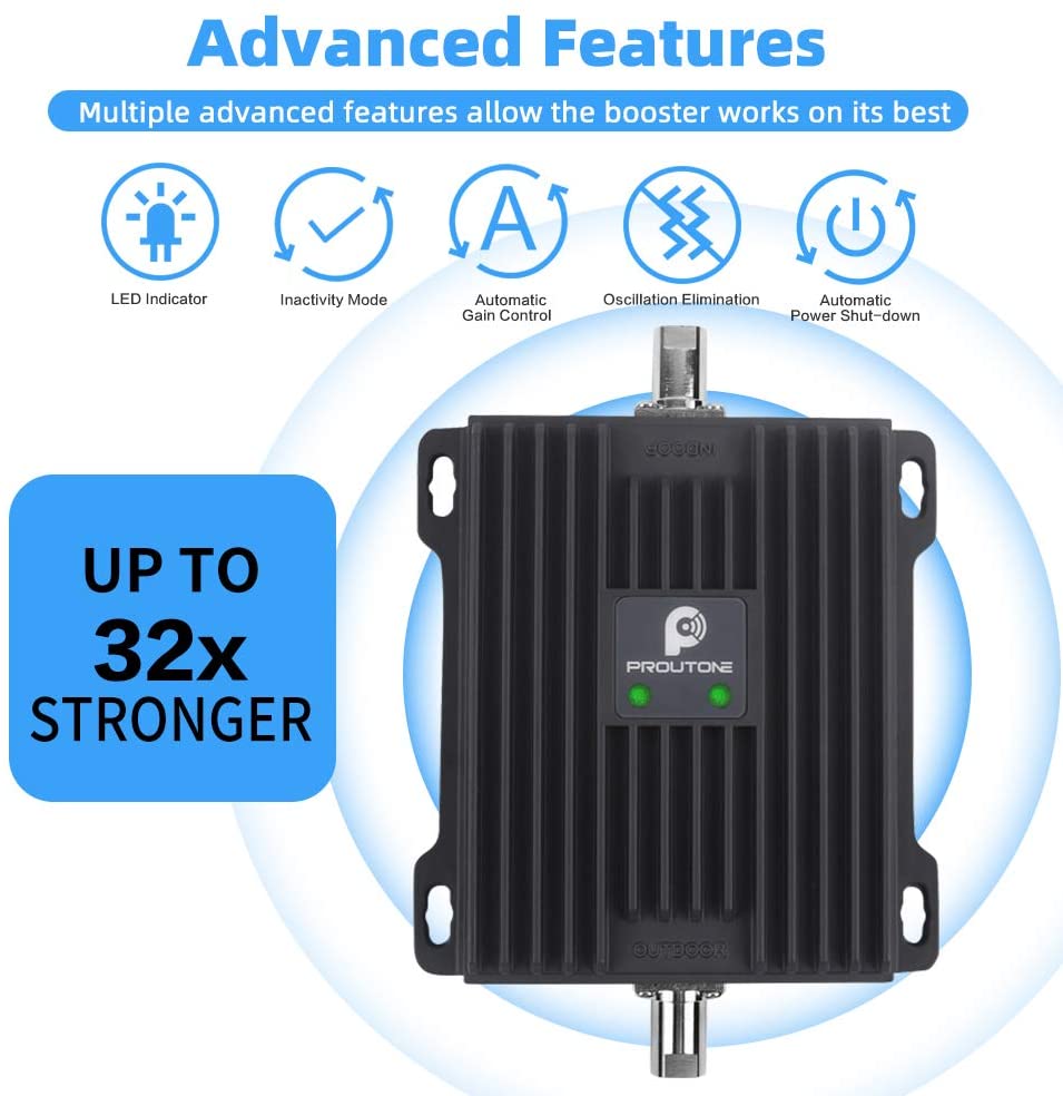 Rural Areas Cell Booster Vehicle Cell Phone Booster For RV Truck