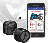 FOBO Bike 2 Tire Pressure Monitoring Systems (Black)