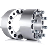 ECCPP 8 Lug Wheel Spacers Adapters 8x6.5 to 8x6.5 hub 125MM 3" 75MM fits for Dodge RAM 2500 3500 DUALLY HD Ford F250 F350 Econoline 250 350 with 9/16" x18 Studs & Lug Nuts