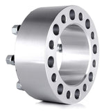ECCPP 8 Lug Wheel Spacers Adapters 8x6.5 to 8x6.5 hub 125MM 3" 75MM fits for Dodge RAM 2500 3500 DUALLY HD Ford F250 F350 Econoline 250 350 with 9/16" x18 Studs & Lug Nuts