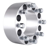 ECCPP 8 Lug Wheel Spacers Adapters 8x6.5 to 8x6.5 hub 125MM 3" 75MM fits for Dodge RAM 2500 3500 DUALLY HD Ford F250 F350 Econoline 250 350 with 9/16" x18 Studs & Lug Nuts