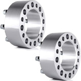 ECCPP 8 Lug Wheel Spacers Adapters 8x6.5 to 8x6.5 hub 125MM 3" 75MM fits for Dodge RAM 2500 3500 DUALLY HD Ford F250 F350 Econoline 250 350 with 9/16" x18 Studs & Lug Nuts