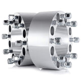 ECCPP 8 Lug Wheel Spacers Adapters 8x6.5 to 8x6.5 hub 125MM 3" 75MM fits for Dodge RAM 2500 3500 DUALLY HD Ford F250 F350 Econoline 250 350 with 9/16" x18 Studs & Lug Nuts