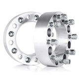 ECCPP Replacement Parts of 8 Lug 50mm Wheel Spacers 8x6.5 to 8x6.5 2 inch 8x165.1 to 8x165.1 Fits for Ram 2500 3500 Ford F-250 Ford F-350 9/16" Studs(4X)