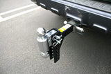 MaxxHaul 70380 Black/Chrome Adjust Dual Ball Mount