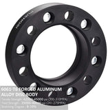 PUENGSI Wheel Spacer 6x5.5 to 6x5.5 1.5"(38mm) 6 Lug 106mm 4PCS Black Hub Centric Wheel Adapters Fit for Toyota 4-Runner/Toyota FJ Cruiser/Toyota Sequoi/Toyota Tacoma/Toyota Tundra