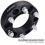 PUENGSI Wheel Spacer 6x5.5 to 6x5.5 1.5"(38mm) 6 Lug 106mm 4PCS Black Hub Centric Wheel Adapters Fit for Toyota 4-Runner/Toyota FJ Cruiser/Toyota Sequoi/Toyota Tacoma/Toyota Tundra