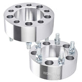 PUENGSI Wheel Spacer 2" 5x4.5 to 5x4.5(114.3) 4PCS 14x1.5 Wheel Spacer Adapter 5 Lug Fit for Jeep Liberty Wrangler Cherokee Grand Cherokee & More with Thread Pitch 1/2"