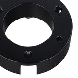 Supreme Suspensions - Front Leveling Kit for 2005-2019 Toyota Tacoma 2" Front Lift Aircraft Billet Aluminum Strut Spacers 2WD 4WD (Black)