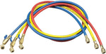 Yellow Jacket Manifold Hose Set, Low Loss, 48 in