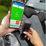NexDiag NexPTG Standard Lacquer Coating Thickness Gauge Wireless Car Paint Thickness Meter Tester with Bluetooth, 100-Hour Battery, and Traditional Probe - Works with iOS/Android