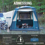 PORTAL Spacious Tailgate Tent - Weather Resistant & Windproof