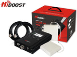 HiBoost 4K LCD – Cell Phone Signal Booster - Improves Reception on Phones, Tablets & Hotspots - Premium & Durable Equipment - Easy to Install for Homes & Offices! Boost up to 4,000 Sq. Ft.