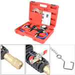 Cooling System Vacuum Purge & Coolant Refill Kit with Carrying Case for Car SUV Van Cooler