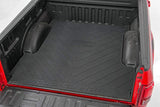 Rough Country Rubber Bed Mat (fits) 2003-2018 RAM Truck | 6.4 FT Bed | Recycled Bed Liner | RCM600
