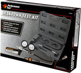 Performance Tool W89729 Leak-Down Test Kit (Not a compression Tester), Black