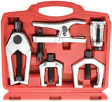8milelake 6pc Front End Service Tool Kit Ball Joint Separator Pitman Arm Tie Rod Puller