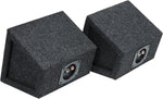 Atrend 6.5PR Bbox 6.5” Pro Audio Tuned Speaker Enclosures (2), Charcoal