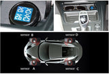VESAFE Wireless Tire Pressure Monitoring System (TPMS), with 4 external cap sensors