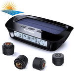 Tymate Tire Pressure Monitoring System-Solar Charge, 5 Alarm Modes, Auto Backlight & Sleep & Awake Mode