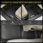 YITAMOTOR Floor Mats Compatible with Honda Accord, Custom fit Floor Liners for 2013-2017 Honda Accord Sedans