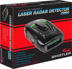 Whistler CR90 High Performance Laser Radar Detector: 360 Degree Protection, Voice Alerts, and Internal GPS