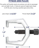 Orion Motor Tech 5-in-1 Ball Joint Separator, Pitman Arm Puller