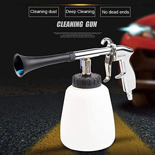 CPROSP High Pressure Car Cleaning Gun Jet Cleaner, Car Interior Cleaner  Detailing Wash Gun, Wash Spray Bottle Nozzle with Metal Spinner