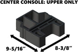 Red Hound Auto Center Console Organizer 1 Piece Upper Armrest Only Insert Compatible