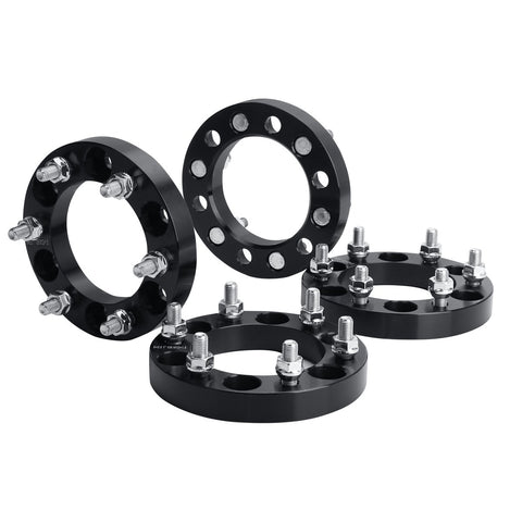 6X5.5 Wheel Spacers Fit for Toyota, KSP Forged 1"(25mm) 6x5.5 to 6x5.5 Thread Pitch M12x1.5 Hub Bore 108mm Wheel Adapters for Tacoma 4Runner Tundra FJ Land Cruiser Black, 2 Years Warranty