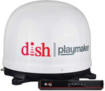 Winegard PL-7000R DISH Playmaker White Portable Antenna with Wally HD Satellite Receiver Bundle