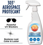 303 Products 303 (30313-6PK) UV Protectant Spray for Vinyl, Plastic, Rubber, Fiberglass, Leather & More – Dust and Dirt Repellant