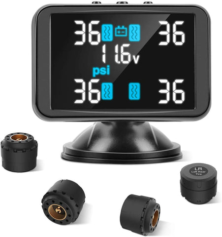 Tymate Tire Pressure Monitoring System-Large Colorful Screen, 4 Alarm Modes