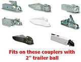 AMPLOCK U-BRP2 Boat Trailer, Trailer and RV Coupler Lock fits Specific 2 inches Coupler