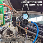 IFETOR Radiator Pressure Leakage Tester and Vacuum Cooling System Purge Coolant Refill Tool Kit