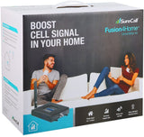 SureCall Fusion4Home Cell Phone Signal Booster for Home and Office | Verizon, AT&T, Sprint, T-Mobile 3G, 4G and LTE | Covers up to 2000 sq ft, Fusion4Home Omni/Whip (SC-PolyH-72-ORA-Kit)