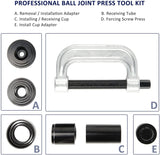Heavy Duty Ball Joint Press & U Joint Removal Tool Kit with 4x4 Adapters, for Most 2WD and 4WD Cars and Light Trucks