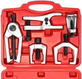 Orion Motor Tech 5-in-1 Ball Joint Separator, Pitman Arm Puller, Tie Rod End Tool Set for Front End Service, Splitter Removal Kit