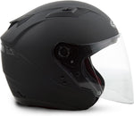 GMAX unisex-adult style G3770075 Of77 Open Face Helmet Matte Black Medium