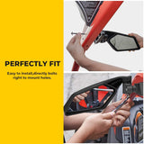 Updated X3 Side Mirror Rear View Racing Mirror for 2017 2018 2019 2020 2021 Can Am Maverick X3 MAX DS RS MR Turbo RR