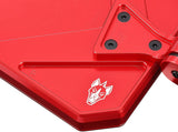Cuero Side Mirrors Can Am Maverick X3 Premium Aluminum w/Direct & Roll Cage Mounts RED