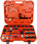 DAYUAN 28pcs Universal Radiator Pressure Tester and Vacuum Type Cooling System Kit