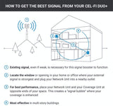 Cel-Fi PRO | AT&T | Plug & Play Smart Signal Booster for Home or Small Office