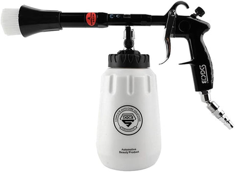 SGCB Pro High Pressure Car Cleaning Gun Jet Cleaner with Adjustable Air Valve Brush Nozzle