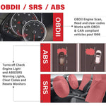 Autel AutoLink AL619 OBD2 Scanner ABS SRS Car Diagnostic Tool Turns Off Check Engine Light Code Reader