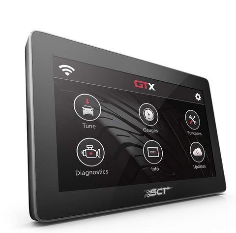 SCT Performance - 40460S - GTX Performance Tuner and Monitor - 5" Touchscreen with Magnetic Mount - Preset Cloud and Custom Tunes
