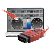 ScanTool OBDLink SX USB: Professional Grade OBD-II Automotive Scan Tool for Windows – DIY Car and Truck Data and Diagnostics